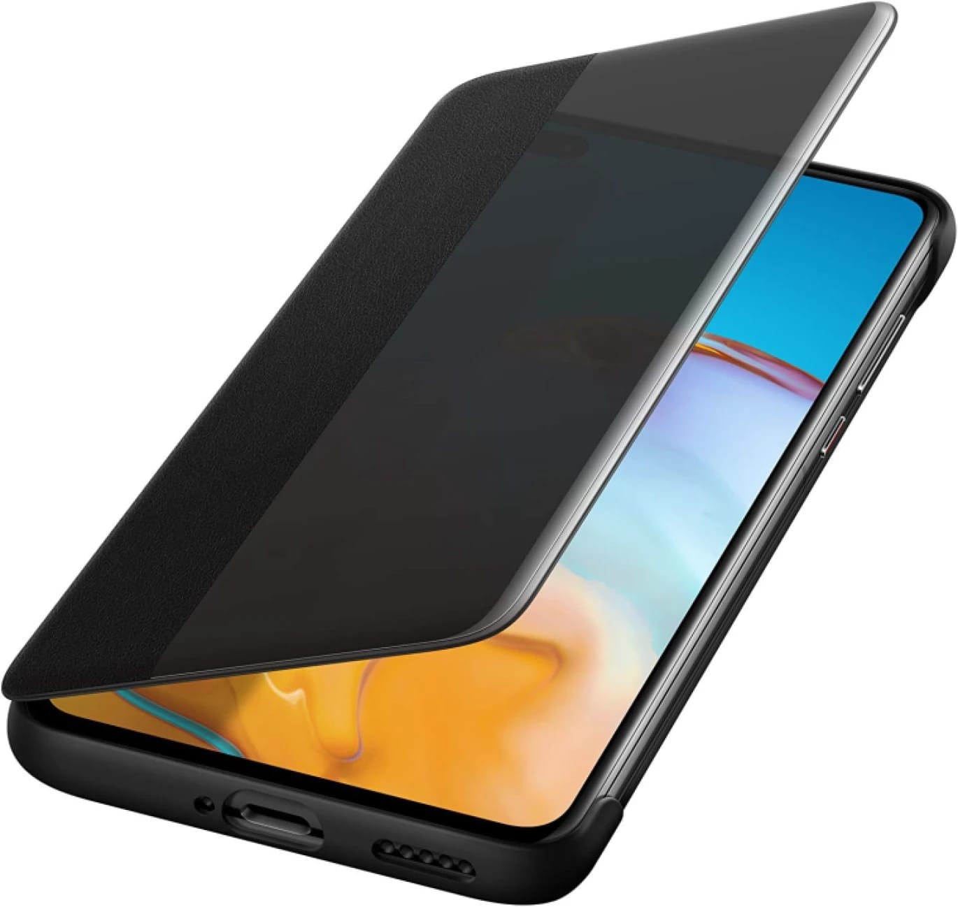 غطاء Smart View القلاب الأصلي لهاتف هواوي P40