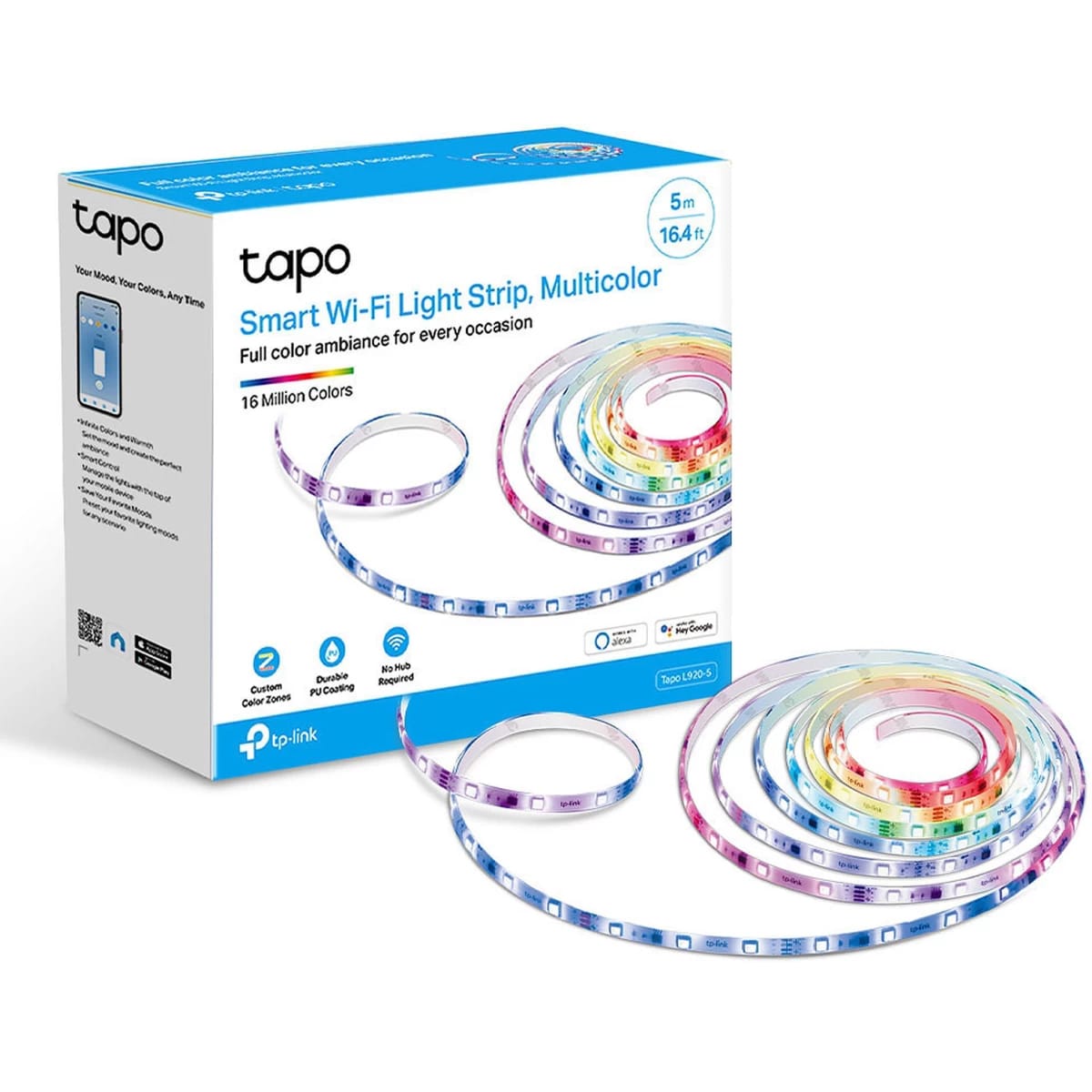 شريط إضاءة ذكي متعدد الألوان Tapo L920-5 من TP-Link (5 متر)