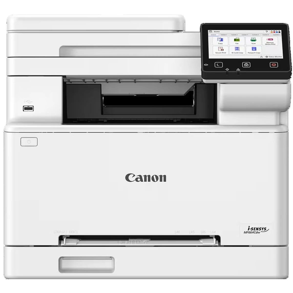 طابعة كانون i-SENSYS MF664CDW ملونة متعددة الوظائف 3 في 1 (طباعة، نسخ، مسح ضوئي)، لاسلكية وتدعم الطباعة على الوجهين، بسرعة تصل إلى 25 صفحة في الدقيقة