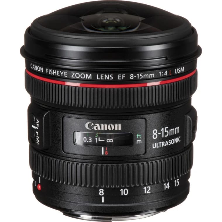 عدسة كانون إي إف 8-15 مم f/4L فيش آي USM