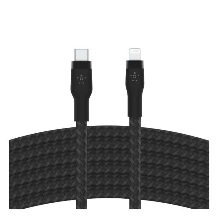 كابل بلكين USB-C مع موصل لايتنينج بطول 3 متر CAA011bt3MBK