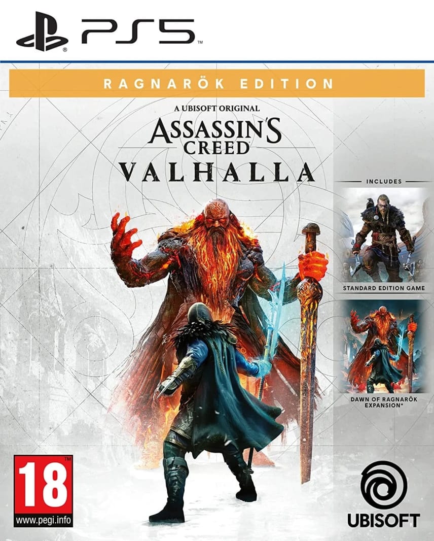 إصدار Assassin's Creed Valhalla Ragnarok لجهاز Ps5