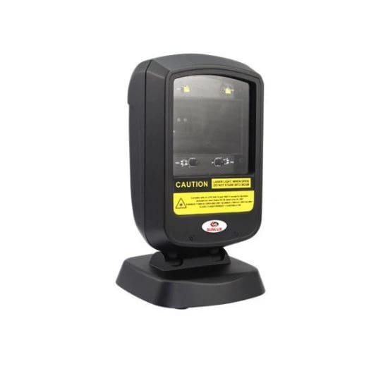 ماسح الباركود السلكي SUNLUX XL-2303 ثنائي الأبعاد مع حامل