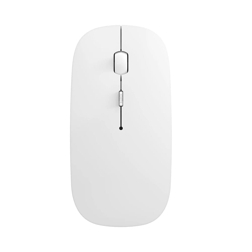 Wiwu Dual Mode Pro – ماوس لاسلكي بلوتوث و2.4 جيجا هرتز - أبيض WM101