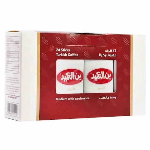 قهوة العميد وسط مع هيل 24 كيس