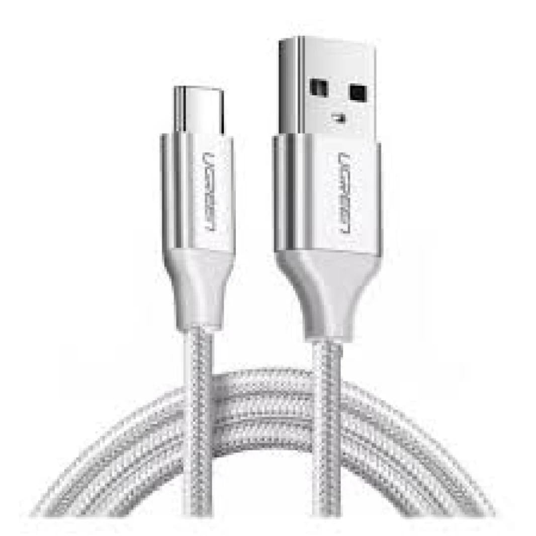 يوجرين US287 كابل USB-C إلى USB 2.0 A ذكر للشحن السريع ونقل البيانات 3A كحد أقصى 480 ميجابت في الثانية - 1 متر