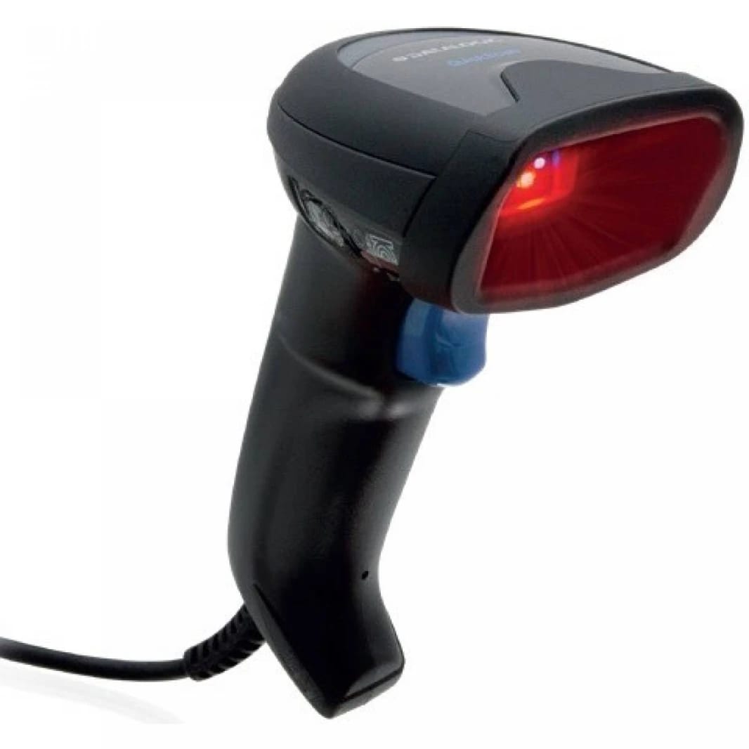 Datalogic QuickScan QD2590-BK سلكي/موصول باليد ماسح ضوئي لجميع الاتجاهات (أسود، أكواد 1D، 2D والرموز البريدية)