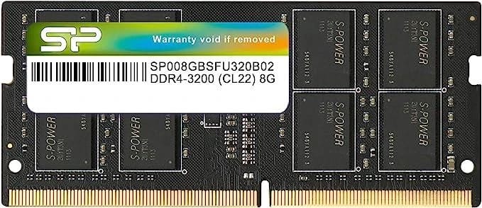 رام لابتوب سيليكون باور DDR4 سعة 8 جيجابايت بسرعة 3200 ميجاهرتز