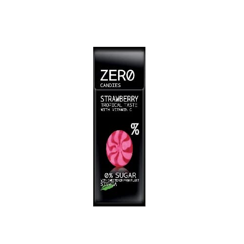 حلوى الفراولة بدون سكر ZERO – 32 جم