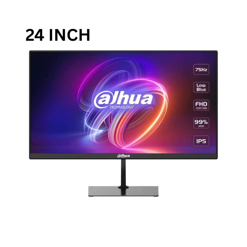 شاشة DAHUA مقاس 24 بوصة بدقة QHD 2K وتردد 75Hz