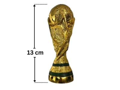كأس كرة القدم الرياضية من الراتنج 13 سم