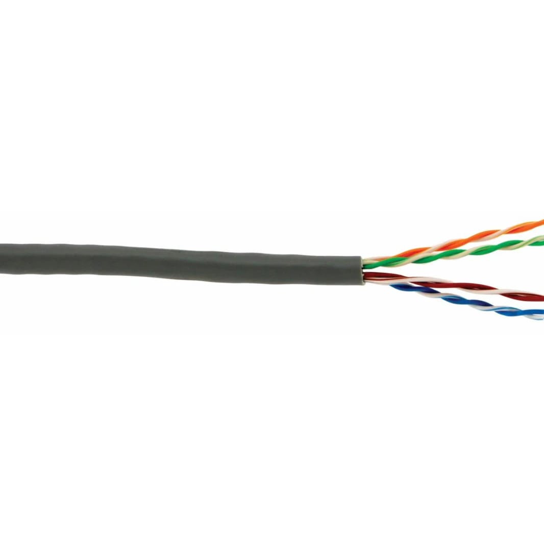 لفة كابل D-Link Cat6 U/FTP، 500 متر، 23AWG، رمادي - إيثرنت محمي