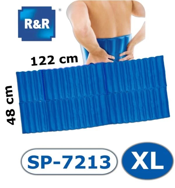 العبوات العلاجية بالجيل البارد / الساخن | كبير جدًا | 122 × 48 سم | صنع في تايوان | R&R REXICARE SP-7213