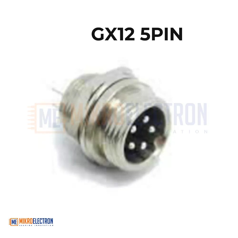 GX12 5PIN قابس دائري طيران ذكري