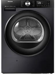 نشافة هايسنز 10 كيلو اسود DHS5S102BB