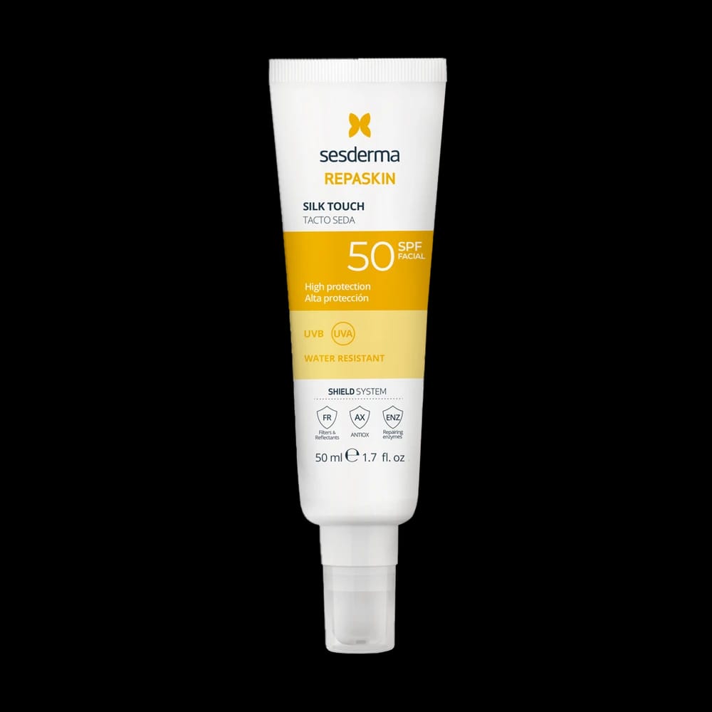 Sesderma Repaskin Silk Touch Spf50+ 50ml  واقي شمس مخملي