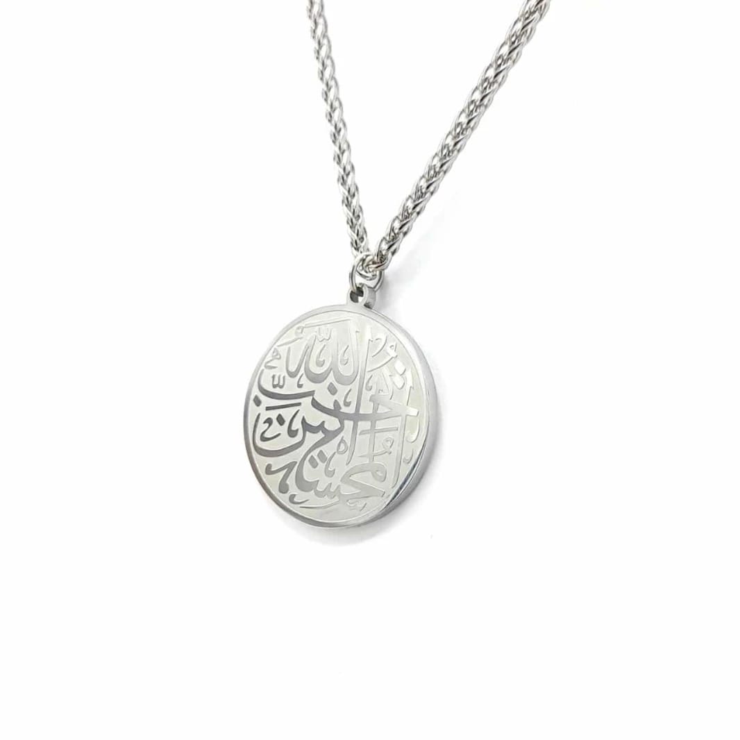 Me1568 – عقد للجنسين/إكسسوارات مرايا السيارة من الفولاذ المقاوم للصدأ بشكل دائري