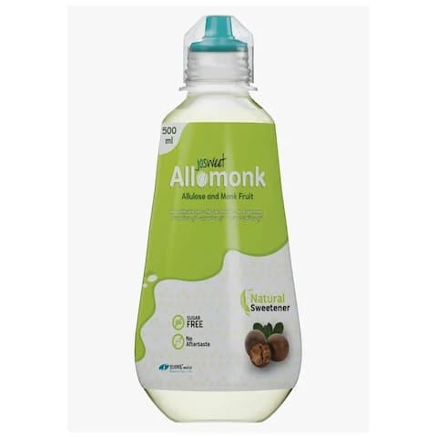 محلى طبيعي Josweet Allomonk مع Allulose و Monk Fruit 500 مل
