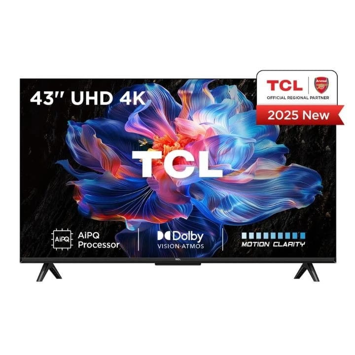 شاشة TCL43 انش سمارت TCL43V6C