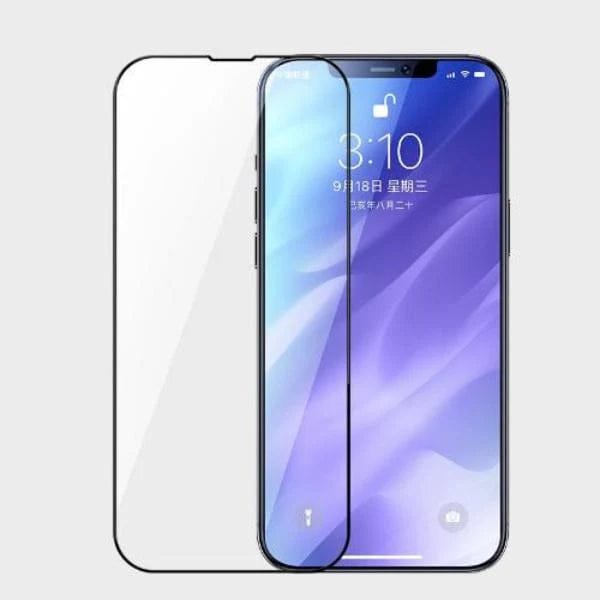 زجاج مقوى Joyroom Zero-Sensing 2.5D لشاشة كاملة لجهاز iP 15 Plus / iP 16 Plus