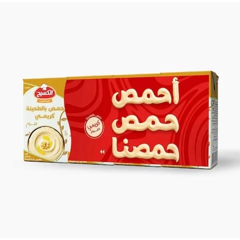 قشطة حمص الطحينة من كاش 135 غرام 4 قطع