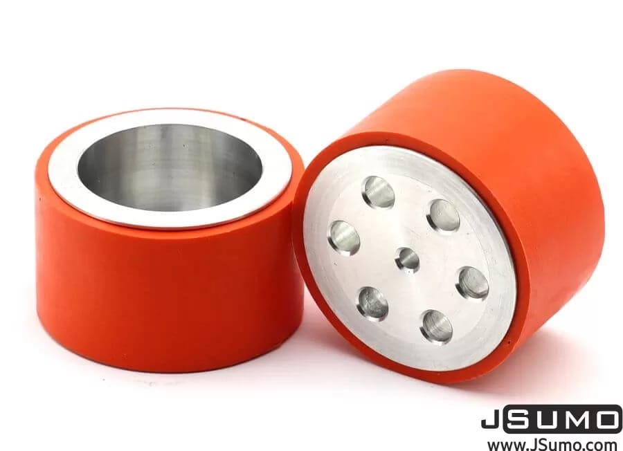 زوج عجلات JSUMO JS7444 Aluminum-Silicone (قطر 74 مم)