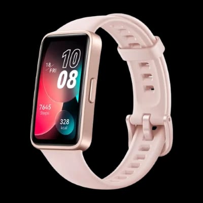 ساعة هواوي باند 8 الذكية بشاشة AMOLED مقاس 1.47 بوصة تعمل باللمس – وردي