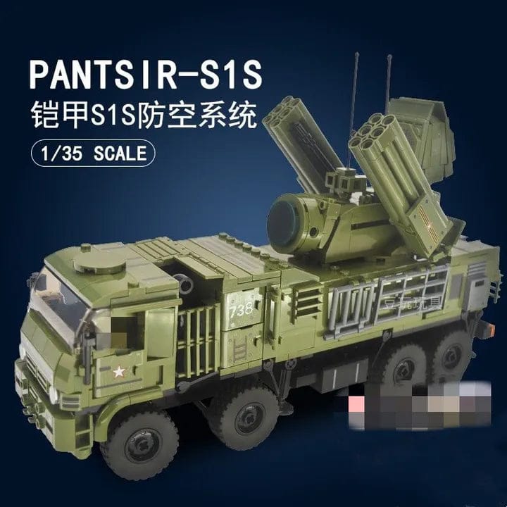 Sluban Modelbricks Pantsir S1S بمقياس 1:35 بقطع 669