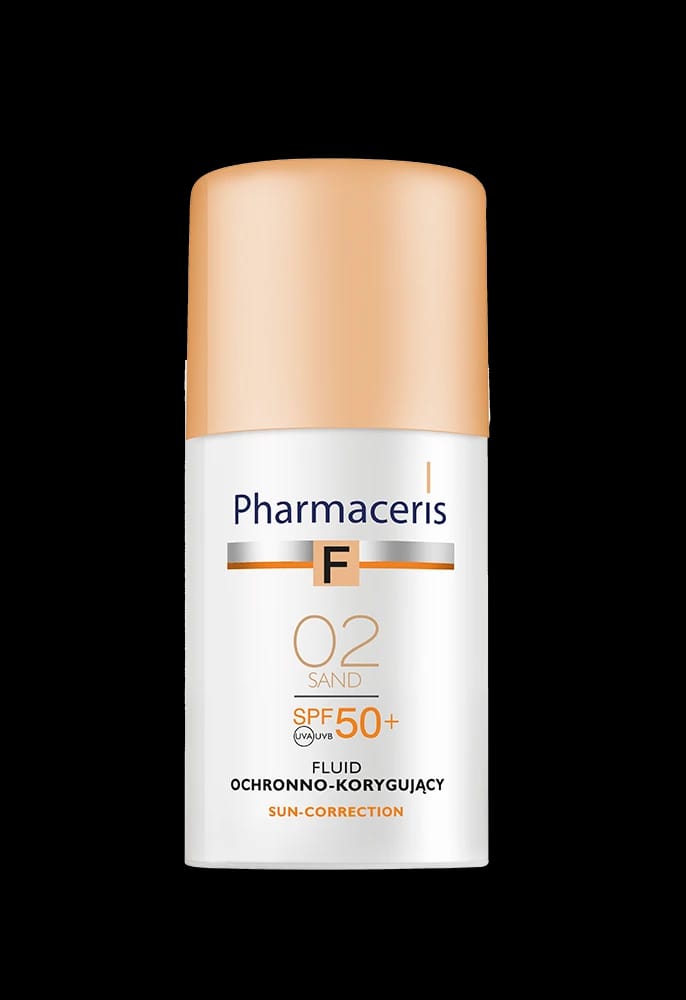 كريم أساس Pharmaceris F Protective-corrective Foundation Spf50+ Fluid 30ml (02 Sand)
