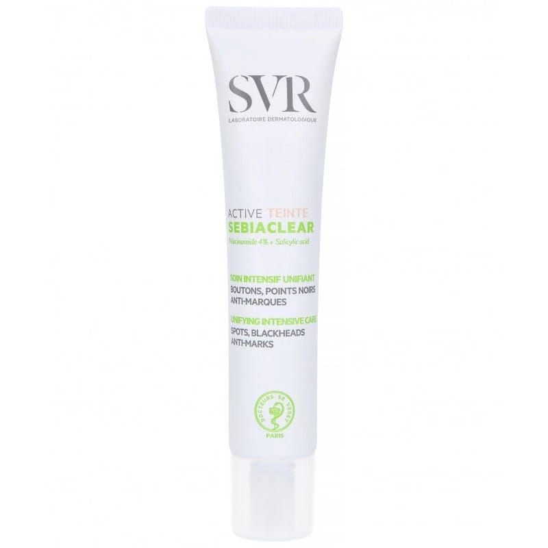 SVR Sebiaclear Active Gel Tinted 40ml معالج للبقع و الرؤوس السوداء