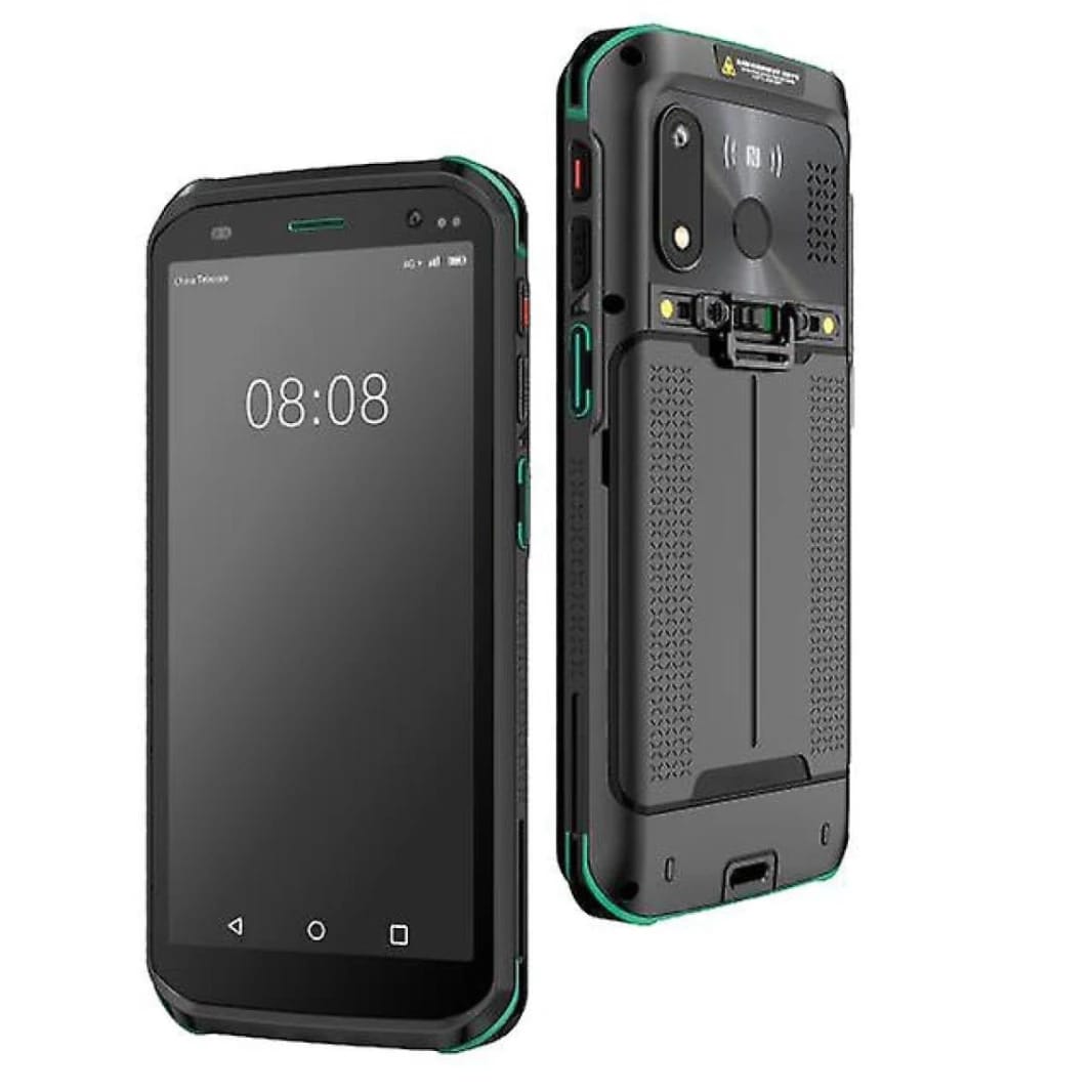 ماسح بيانات أندرويد PDA 1D 2D بشاشة 5.5 بوصة