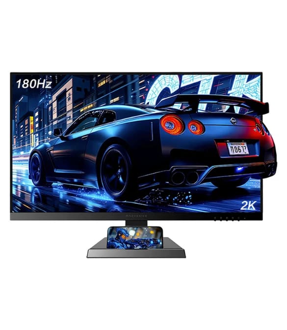 شاشة ألعاب Machenike ( MZQ25F180 )، 24.5 بوصة، 2560x1440، 180Hz، Fast IPS، أسود