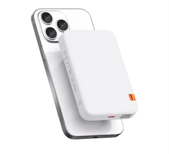 بنك طاقة مغناطيسي لاسلكي 20 واط من Mcdodo بسعة 10K مع حامل هاتف