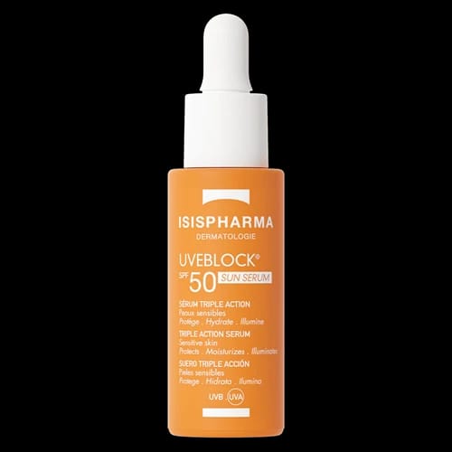 إيزيس يوفي بلوك سيروم ثلاثي المفعول للوقاية من الشمس SPF50 28 مل