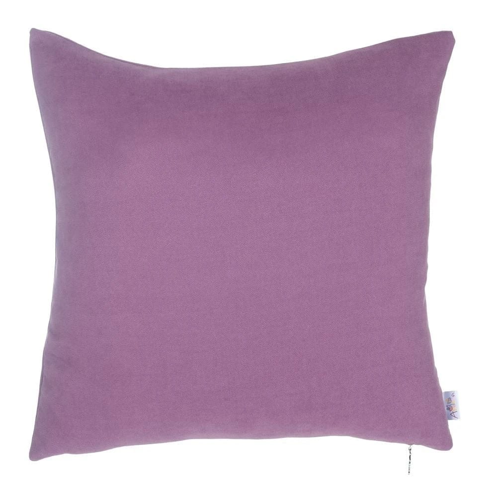نوفا هوم غطاء وسادة "Plain Colors" سادة - 45x45 سم - بنفسجي