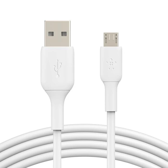بلكين كابل USB-A إلى Micro USB (1 متر) - أبيض