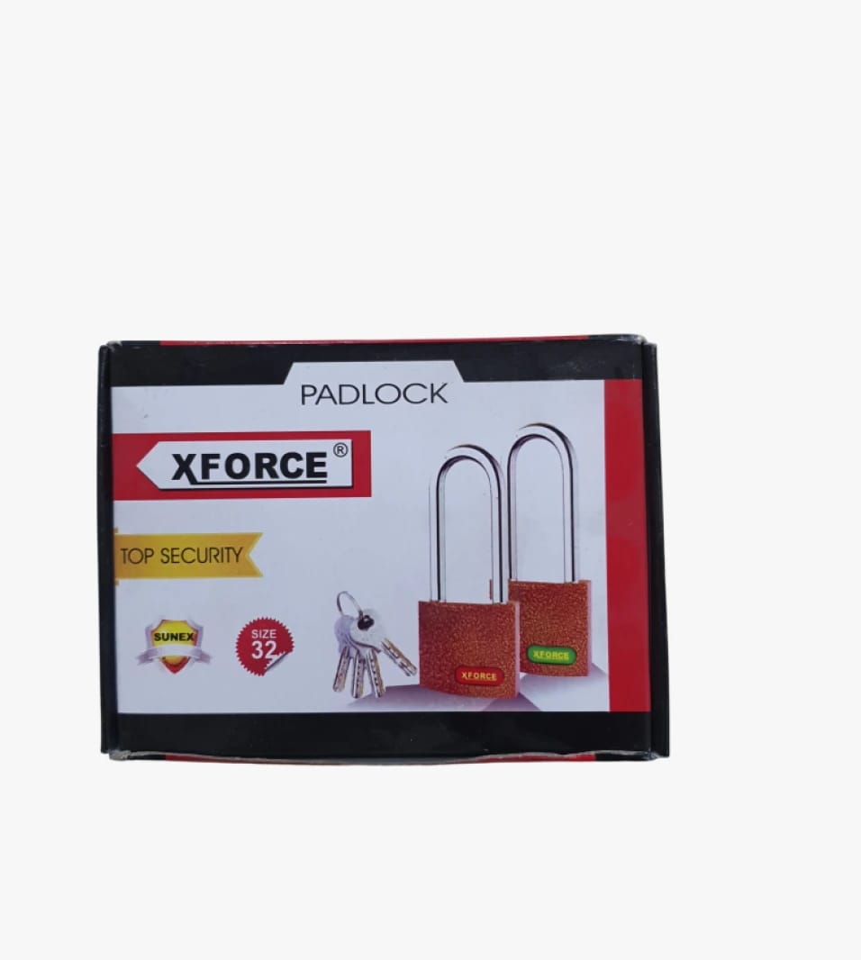 قفل أمان قوي XFORCE بتصميم أنيق للمنازل والمكاتب، مع مفاتيح لتوفير أعلى درجات الأمان والراحة