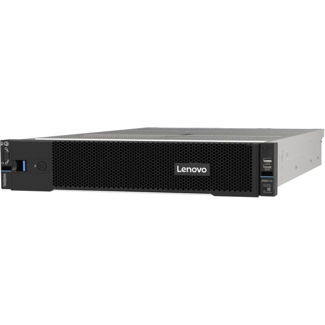 لينوفو ثينك سيستم SR650 V3 إنتل زيون سيلفر 4514Y 16 نواة مع ذاكرة 64GB DDR5 سيرفر رف