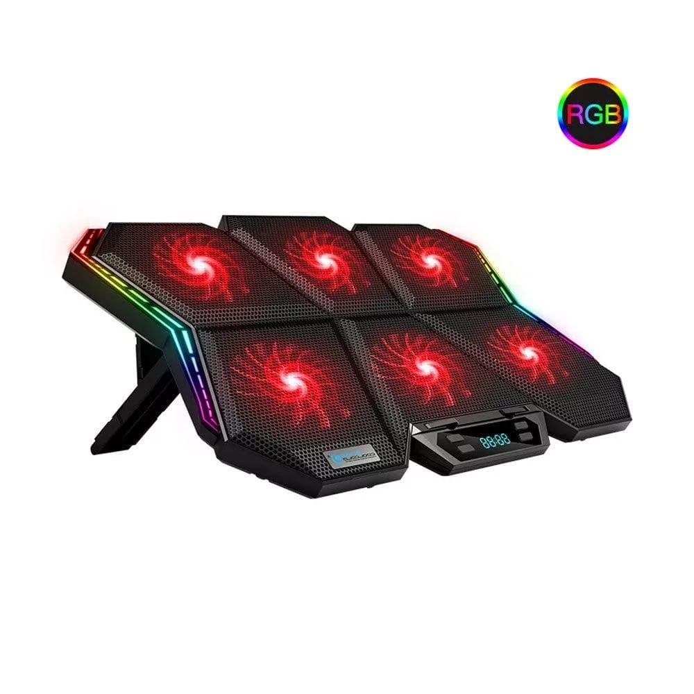مبرد لابتوب كولكولد K40 RGB مع 6 مراوح