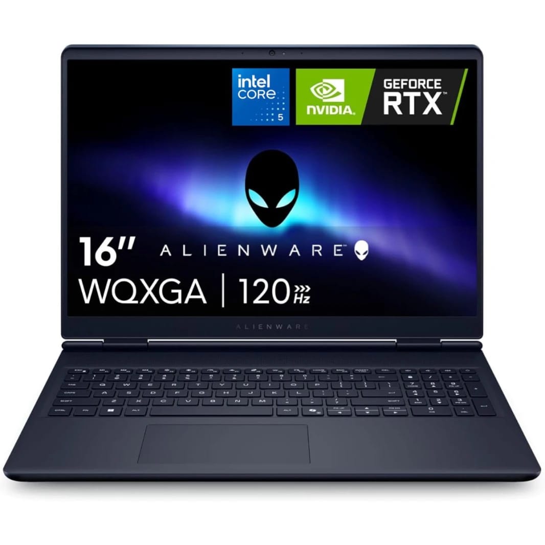 ديل ألينوير 16 أورورا (2025) مع إنتل كور i5، نفيديا RTX 4050