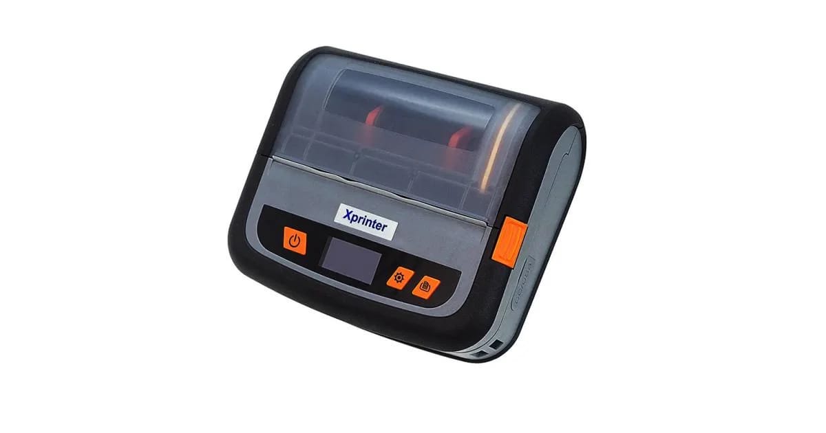 طابعة الملصقات الحرارية إكس برينتر XP-P816 USB وبلوتوث 4 بوصة