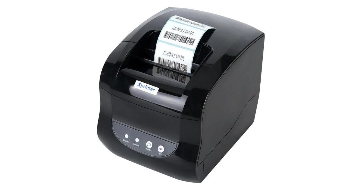 طابعة الملصقات Xprinter XP-365