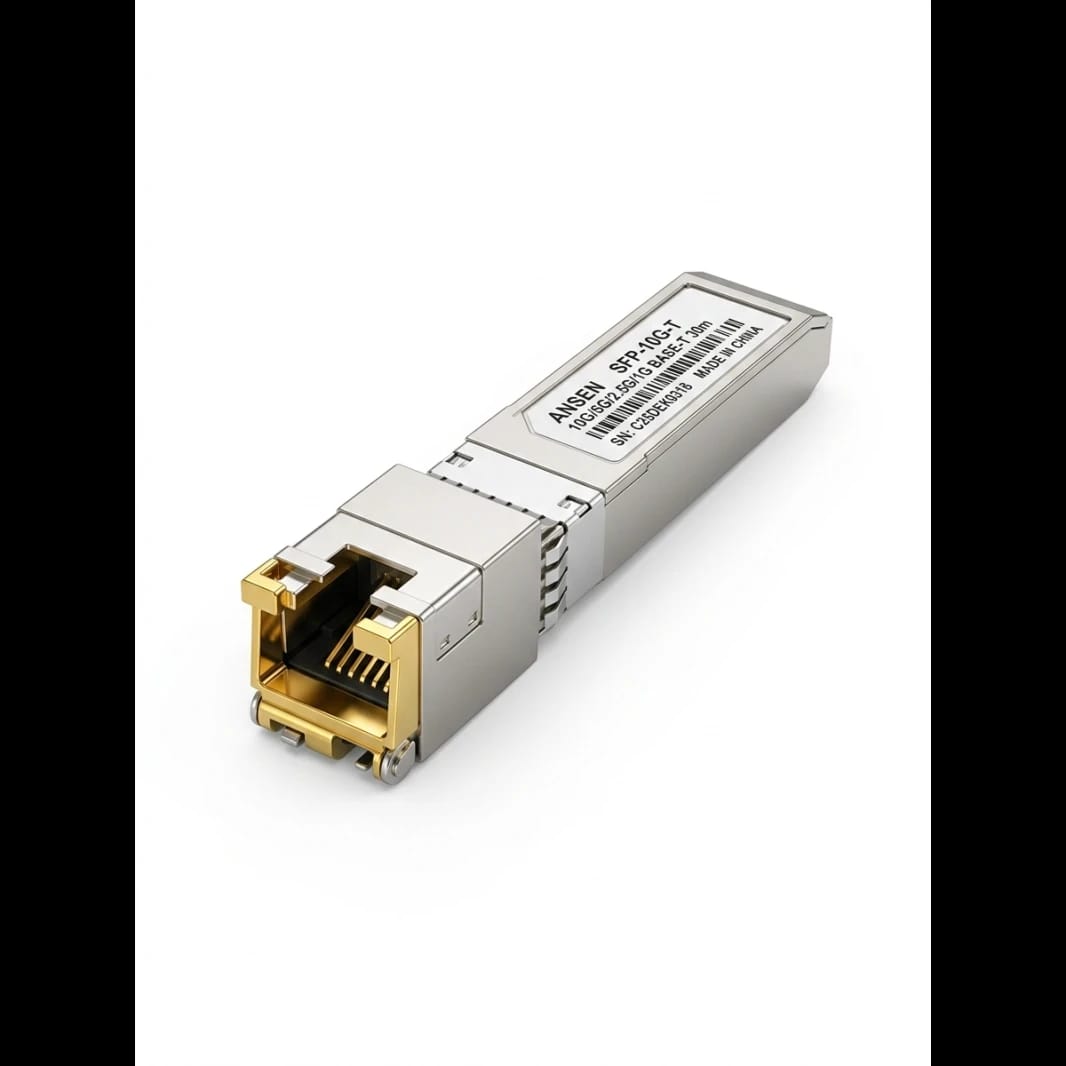 وحدة أنسين SFP-10G-T محول 10G إلى RJ45