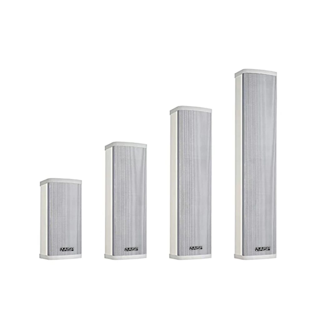 مكبر صوت عامودي مقاوم للماء AISP SP-2715 4 بوصة 15 وات - أبيض