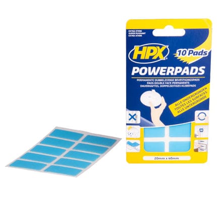 طقم دبل فيس قوي 10 قطع 20 مم × 40 مم HPX