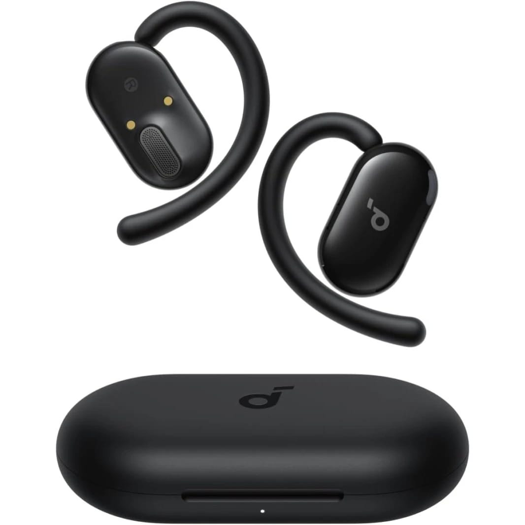 سماعات Soundcore V20i من أنكر بتصميم مفتوح للأذن، أسود