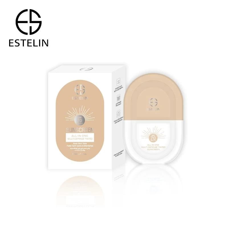 ESTELIN واقي شمس شامل ملوّن مع حماية متعددة – SPF 70 ES-0079