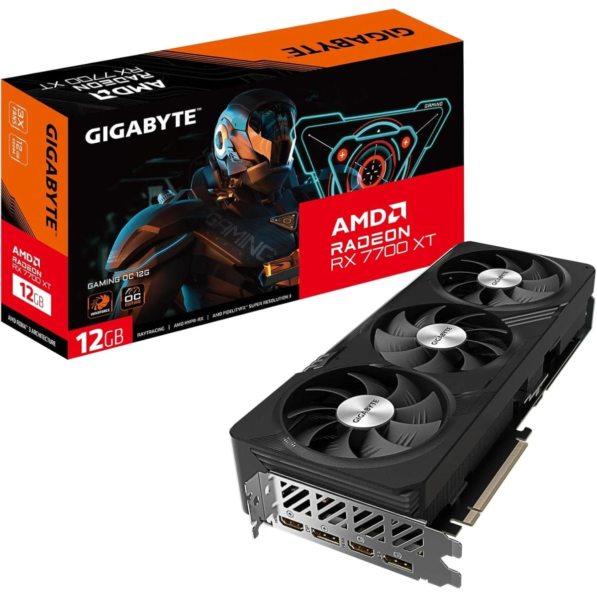 بطاقة الرسوميات GIGABYTE GeForce RTX 5070 GAMING OC