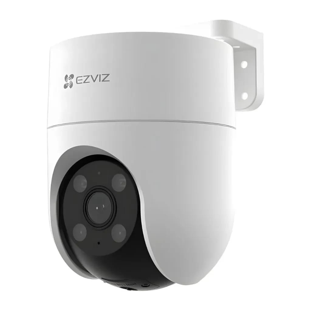 كاميرا EZVIZ H8c Pro 2K+ الخارجية بقابلية الدوران والإمالة - 4 ميجابيكسل، كشف AI، رؤية ليلية ملونة