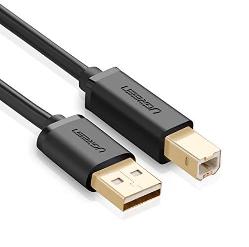 كابل UGREEN USB 2.0 A ذكر إلى ذكر 1.5 متر للطابعة